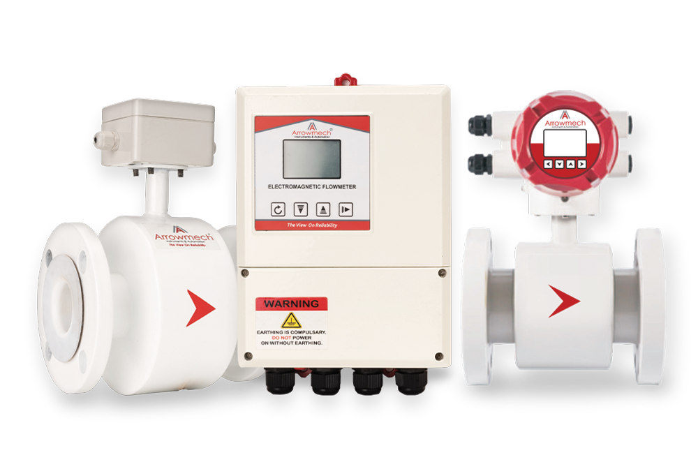 Arrowmech - full bore type electromagnetic flow meter